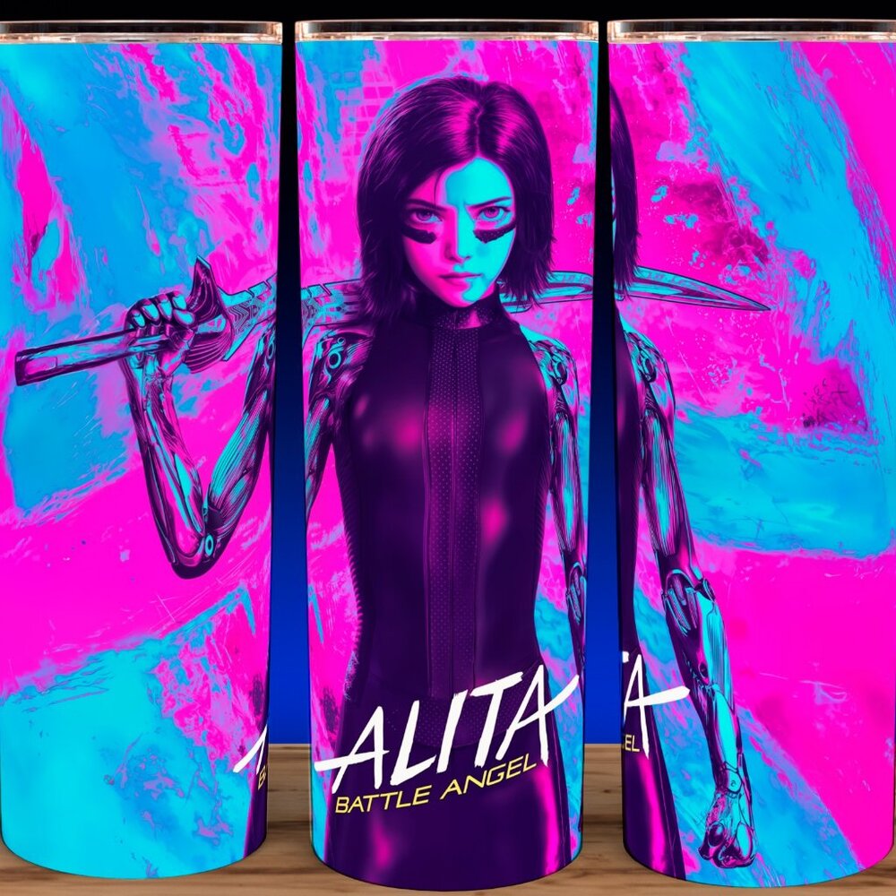 Alita Battle Angel SciFi Action Movie Cup Mug Tumbler 20oz